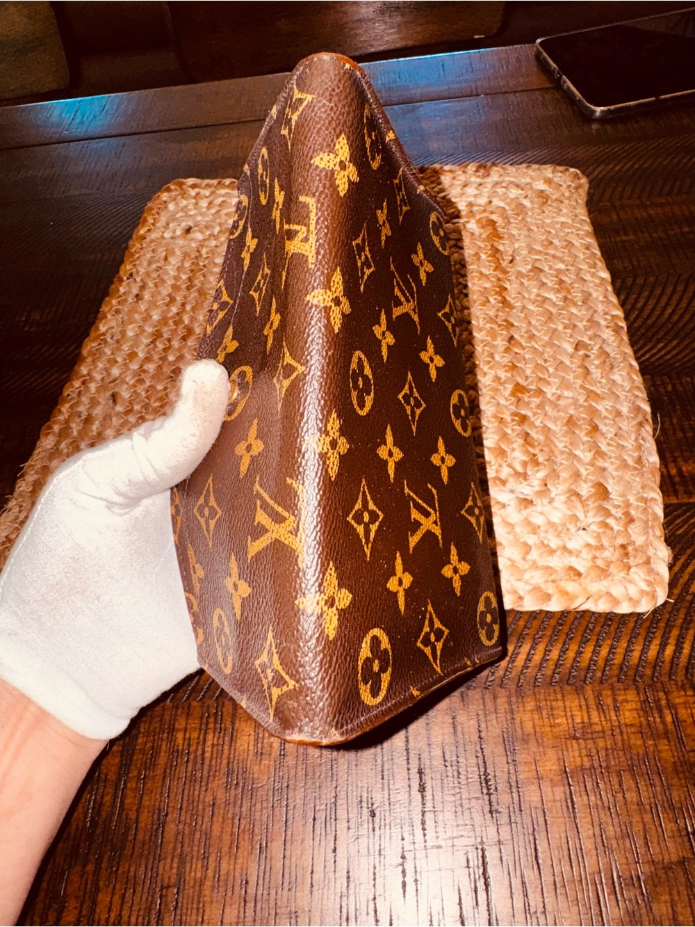 Louis Vuitton, beautiful vintage monogram sarah wallet made France 1998 - Picture 6 of 16